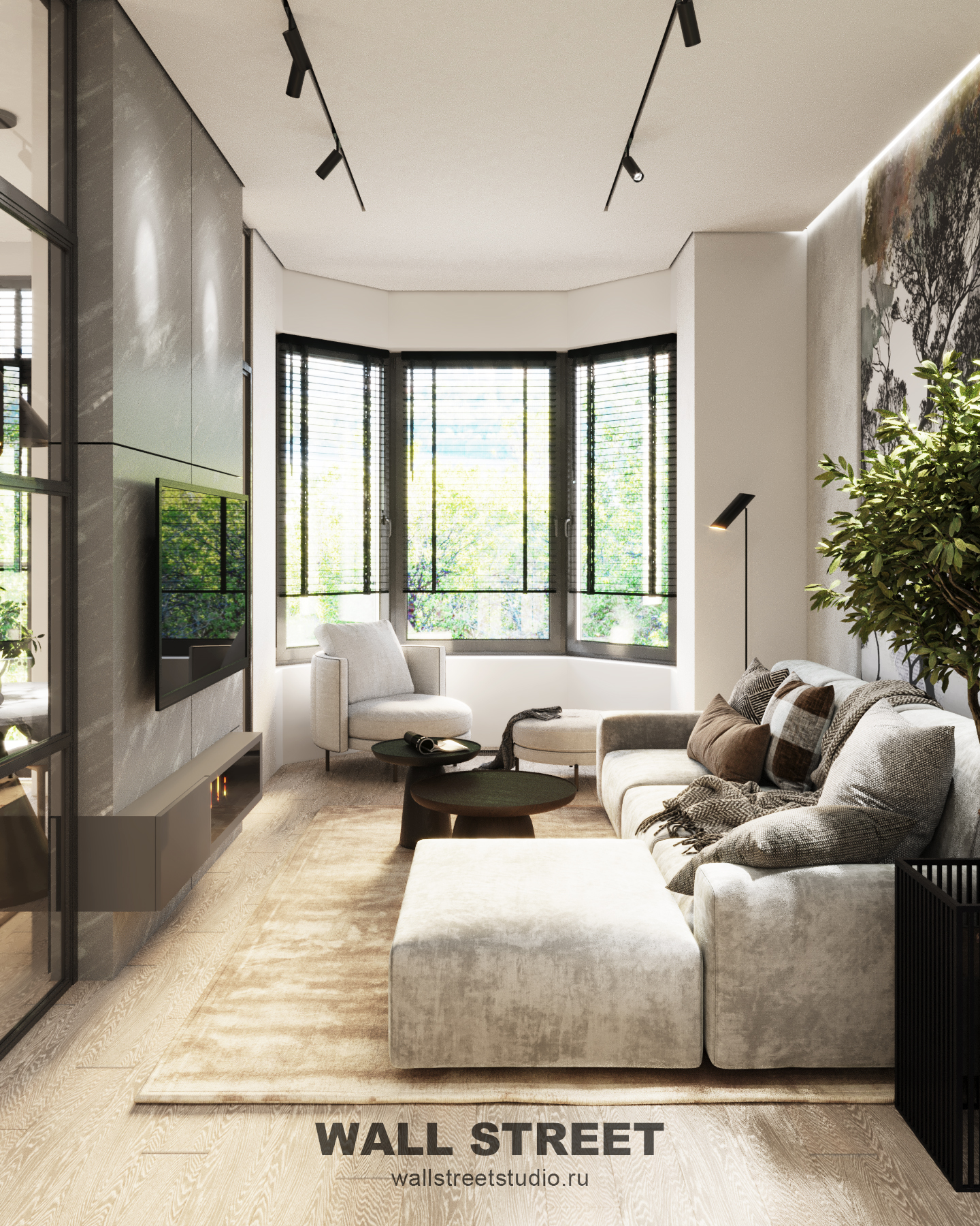 Квартира 45 м² для мужчины в СПб
