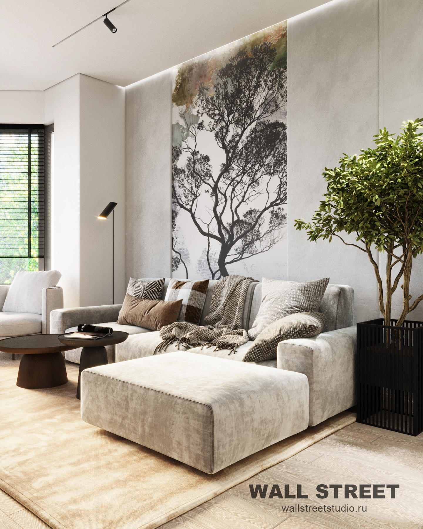 Квартира 45 м² для мужчины в СПб